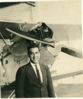 Albert Lleo nou pilot de l'Escola d'Aviació de Barcelona 17-06-1930