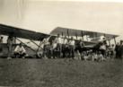 Joan Bonamusa al camp de Ca N'Oriac Aero Club Sabadell 1931